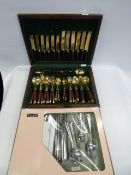 2 Boxed 44 Piece Cutlery Sets