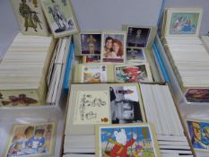 Large Quantity of Stamp Postcards