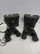 2 Cased Sets of Binoculars