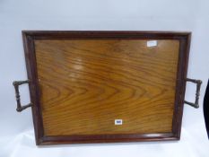 Mahogany Butlers Tray