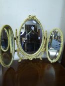 Triple Dressing Table Mirror