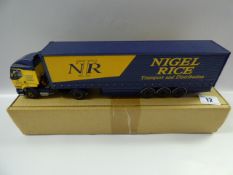 Corgi Nigel Rice Curtain Sided Lorry