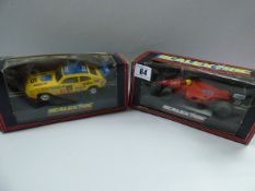 2 Boxed Scalextric Vehicles - Ferrari GTO & Ford Capri 3 Litre S