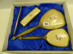 Boxed Art Deco Dressing Table Set