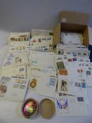 Large Quantity of First Day Covers & Stamps etc
