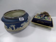Adams Fruit Bowl & Cheese Dish (A/F)