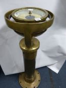 Vintage Heavy Brass Ship Pinical  Compass