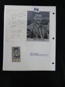 Bruce Woodcock Autograph