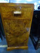 Walnut Bedside Cabinet