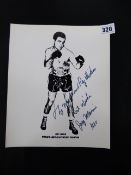 Signed Joey Maxim World Light Heavyweight Champion Photograph
