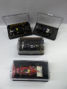 4 Boxed Vintage Scalextric Formula 1 Vehicles