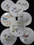8 Royal Worcester Dorothy Doughty Dessert Plates
