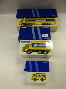 3 Boxed Corgi Weetabix Vehicles
