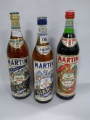 3 Bottles of Martini