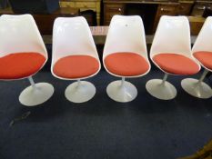 Set of 1970's Tulip Chairs & Table Base