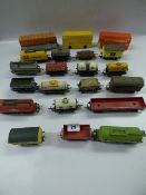 Tray of 00 Gauge Railway Wagons
