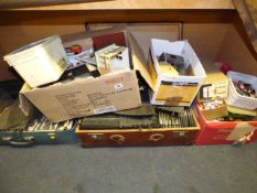 Large Quantity of Scalextric Track & Associated Fittings