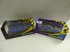 2 New Boxed Scalextric Vehicles - Ford GT & TVR Speed 12