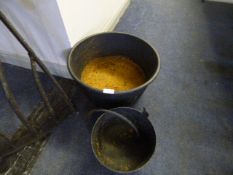 2 Cast Iron Vintage Pots