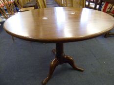 Victorian Mahogany Tilt Top Table