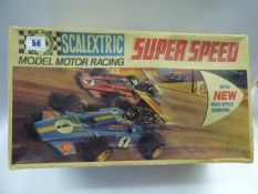 Boxed Scalextric Super Speed Racing Kit