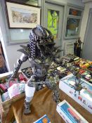 Metal Sculpture in the form of Predator