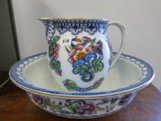 Losol Ware Water Jug & Bowl