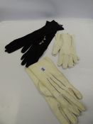 3 Pairs of Vintage Lady's Gloves