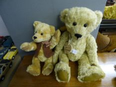 2 Keepsake Teddy Bears