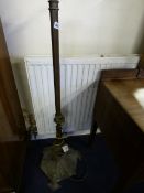 Copper & Brass Art Deco Standard Lamp