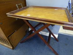 Oak Butlers Tray on Stand