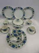 Quantity of Mid Winter Dinnerware