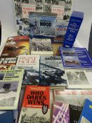 Collection of Hardbacked Books on The History of WW1 & WW2