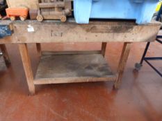 Childs Joiners Work Bench with 2 Record Vices