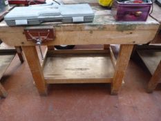 Childs Joiners Work Bench Fitted with 2 Vices