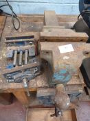 Engineers Vice and Two Joiners Vices