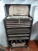 Mecca Rosso MR101 Tool Chest containing Various Mechanics Tools