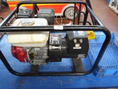 Clarke Dual Voltage Petrol Driven Generator Model CP3550