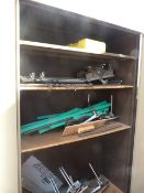 6ft Stationery Cabinet - Coffee & Cream containing Various Mitre Saws