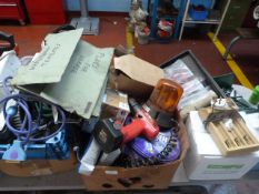 Assorted Boxes Containing a Mixed Lot of Various Hand Tools