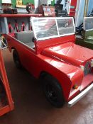 Toylander Series 1 20V Battery Powered Open Top Land Rover - Red