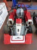 Minimoto 24V Childrens Go Kart with Spare Battery, Charger and Safety Helmet