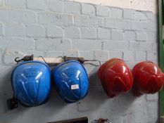 4 Safety Helmets  & Working Lamps