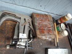 4 Valve Clamps, Seating and Grinding Tools