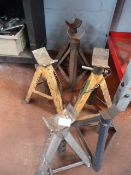 5 Assorted Axle Stands
