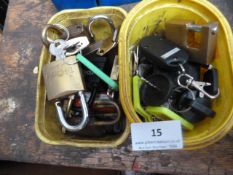 Assorted Padlocks