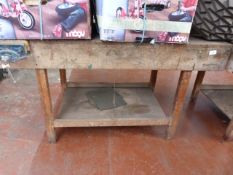 Childs Joiners Work Bench with 2 Record Vices