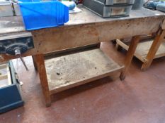 Childs Joiners Work Bench Fitted with 2 Vices