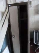 Coffee & Cream Bank of 2 Lockers