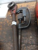 Pipe Threader and a Pipe Cutter
